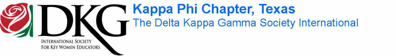 Kappa Phi Chapter, CarrolltonFarmers BranchTexas State Organization, Delta Kappa Gamma Society International